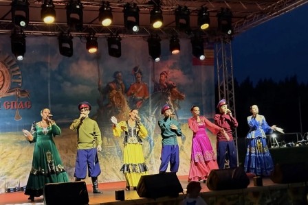 В станице Кумылженской с размахом прошёл ежегодный областной фестиваль традиционной казачьей культуры «Золотой щит – Казачий спас»