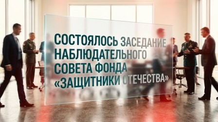 Наблюдательный совет фонда «Защитники Отечества» подвел итоги работы и определил дальнейшие задачи
